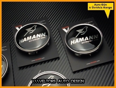 BMW Hamann Logo Amblem Jant Göbeği Göbek Kapak Seti