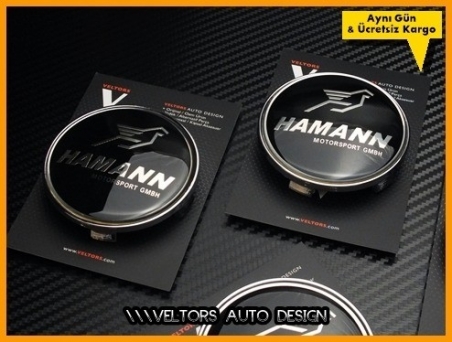 BMW Hamann Logo Amblem Jant Göbeği Göbek Kapak Seti