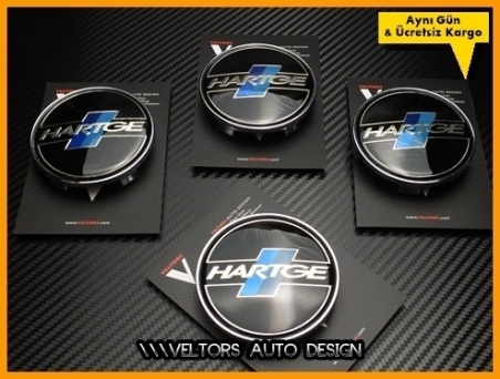 BMW Hartge Logo Amblem Jant Göbeği Göbek Kapak Seti