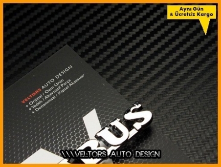 Mercedes BRABUS Logo Amblem Özel Krom BRABUS Anahtarlık