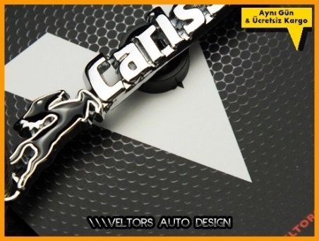 Mercedes Carlsson Logo Amblem Özel Krom Carlsson Anahtarlık