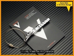 Mercedes Carlsson Logo Amblem Özel Krom Carlsson Anahtarlık Mercedes Carlsson Logo Amblem Özel Krom Carlsson Anahtarlık