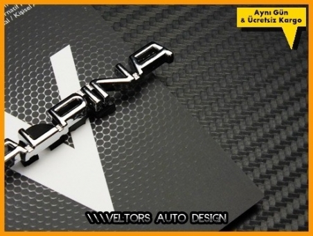 BMW Alpina Logo Amblem Özel Krom Alpina Anahtarlık