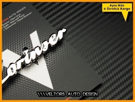 Mercedes Lorinser Logo Amblem Özel Krom Lorinser Anahtarlık