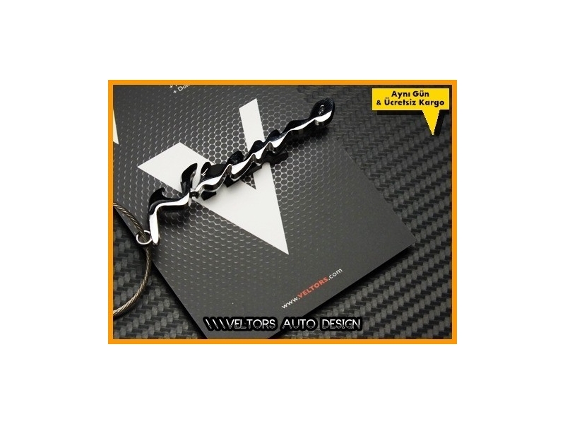 Nissan Logo Amblem Nismo Özel Krom Anahtarlık