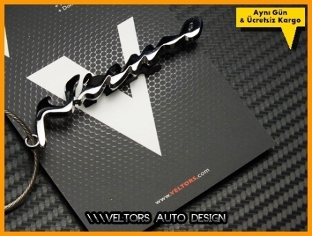 Nissan Logo Amblem Nismo Özel Krom Anahtarlık