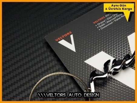 Nissan Logo Amblem Nismo Özel Krom Anahtarlık