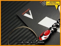 Kymco Logo Amblem Özel Krom Kymco Anahtarlık