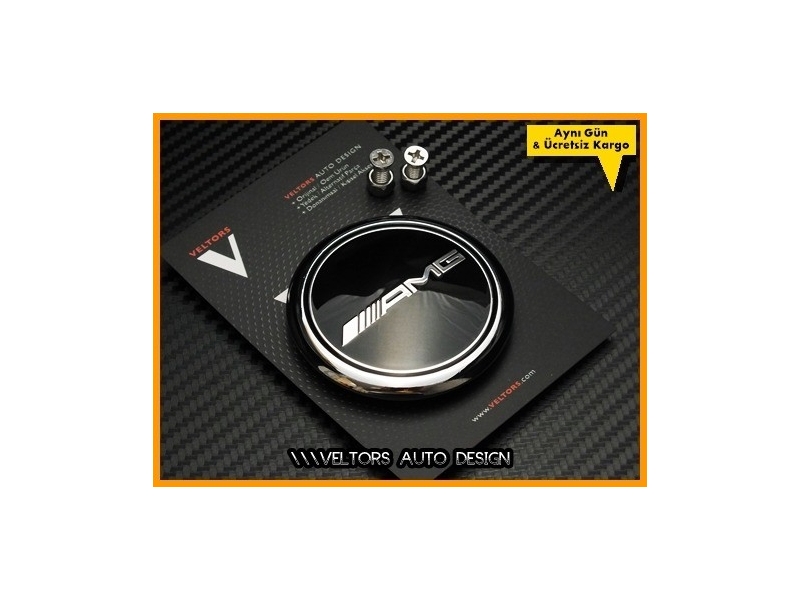 Mercedes AMG Yeni Nesil Logo Amblem Bagaj Yıldız