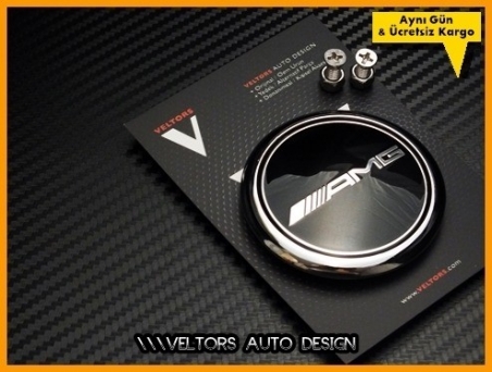 Mercedes AMG Yeni Nesil Logo Amblem Bagaj Yıldız