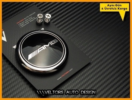Mercedes AMG Yeni Nesil Logo Amblem Bagaj Yıldız