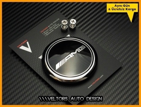 Mercedes AMG Yeni Nesil Logo Amblem Bagaj Yıldız