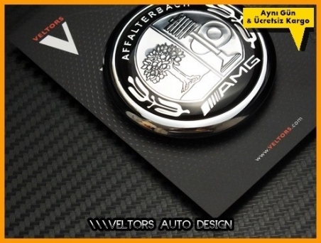 Mercedes AMG Logo Amblem Bagaj Yıldız