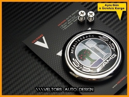 Mercedes AMG Logo Amblem Bagaj Yıldız