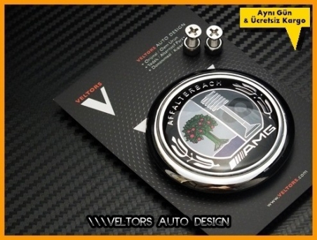 Mercedes AMG Logo Amblem Bagaj Yıldız