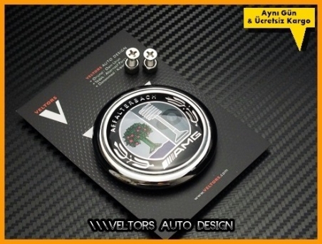 Mercedes AMG Logo Amblem Bagaj Yıldız