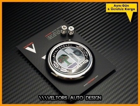 Mercedes AMG Logo Amblem Bagaj Yıldız