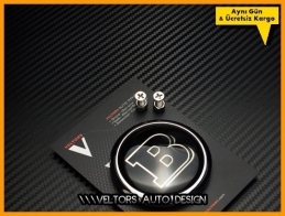 Mercedes Brabus Bagaj Yazı Logo Amblem