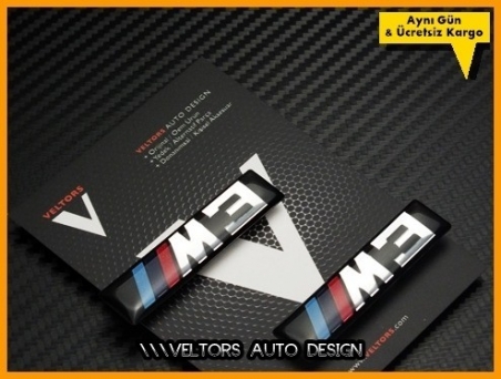 BMW 3 Serisi Body M3 Logo Amblem Seti