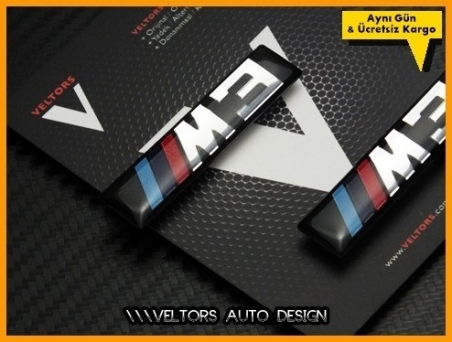 BMW 3 Serisi Body M3 Logo Amblem Seti