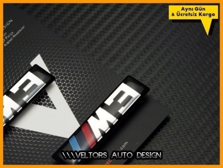 BMW 3 Serisi Body M3 Logo Amblem Seti