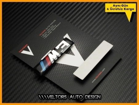 BMW 3 Serisi Body M3 Logo Amblem Seti