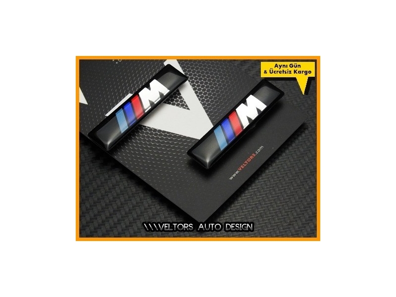 BMW M Araç Body Logo Amblem Seti