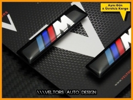 BMW M Araç Body Logo Amblem Seti