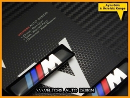 BMW M Araç Body Logo Amblem Seti