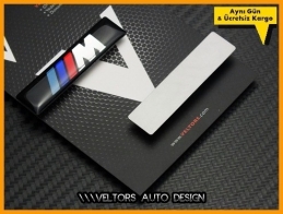 BMW M Araç Body Logo Amblem Seti