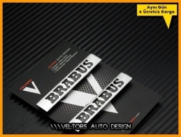 Mercedes Brabus Koltuk Döşeme Logo Amblem Seti Mercedes Brabus Koltuk Döşeme Logo Amblem Seti