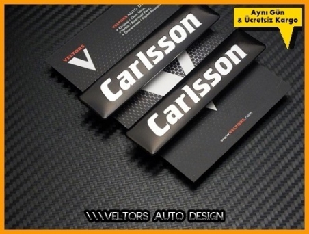 Mercedes Carlsson Logo Amblem Seti