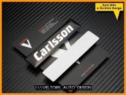 Mercedes Carlsson Logo Amblem Seti