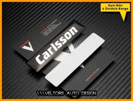Mercedes Carlsson Logo Amblem Seti