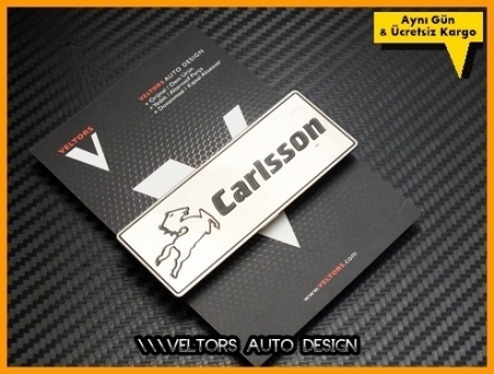 Mercedes Carlsson Plaket Logo Amblem