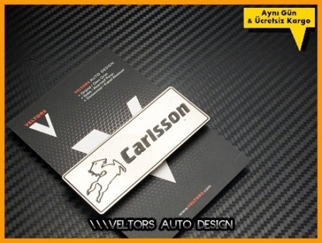 Mercedes Carlsson Plaket Logo Amblem