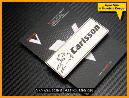 Mercedes Carlsson Plaket Logo Amblem