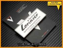 Mercedes Lorinser Plaket Logo Amblem Mercedes Lorinser Plaket Logo Amblem