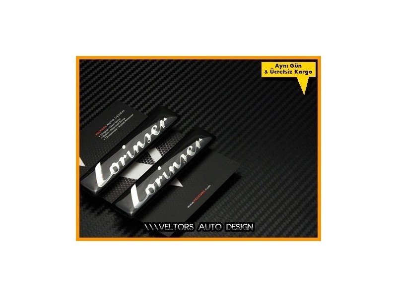 Mercedes Lorinser Logo Amblem Seti