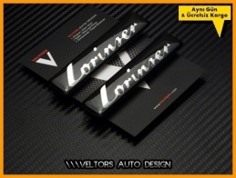 Mercedes Lorinser Logo Amblem Seti