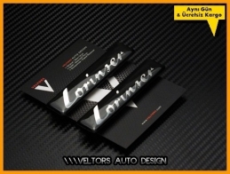 Mercedes Lorinser Logo Amblem Seti