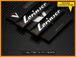 Mercedes Lorinser Logo Amblem Seti