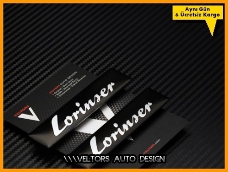 Mercedes Lorinser Logo Amblem Seti