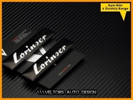 Mercedes Lorinser Logo Amblem Seti Mercedes Lorinser Logo Amblem Seti