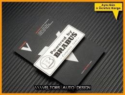 Mercedes BRABUS Plaket Logo Amblem