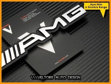 Mercedes AMG Bagaj Yazı Logo Amblem