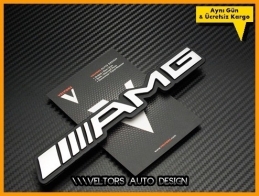 Mercedes AMG Bagaj Yazı Logo Amblem Mercedes AMG Bagaj Yazı Logo Amblem
