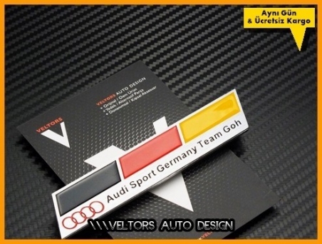 Audi Serisi Audi Sport Germany Logo Amblem