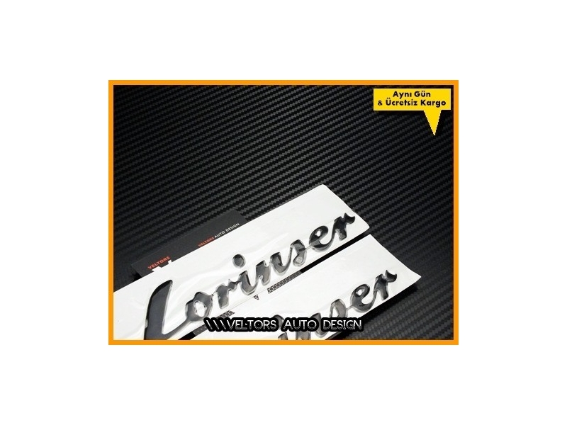 Mercedes Lorinser Body Logo Amblem Seti