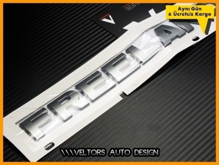 Land Rover Freelander Lander Yazı Logo Amblem
